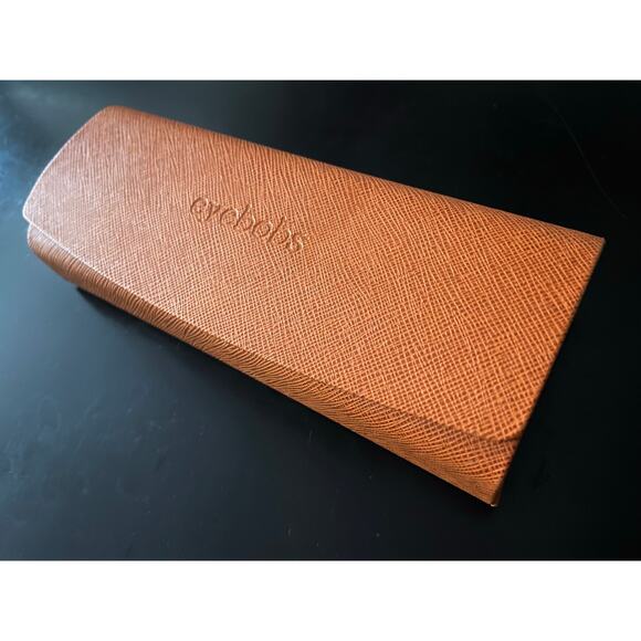 EYEBOBS Orange Textured Eyeglasses Hard Case - Picture 2 of 7